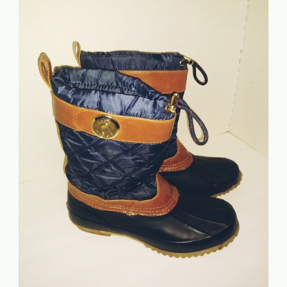 Tommy Hilfiger Arcadia Quilted Boots Size 7